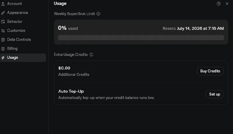 How to Check Your Grok AI 1.5 Usage